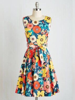 Modcloth 'Hour By Flower' Dress